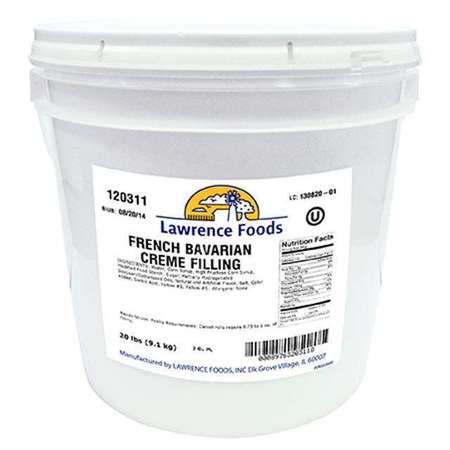 LAWRENCE FOODS Lawrence Foods French Bavarian Crme 20lbs Pail 120311